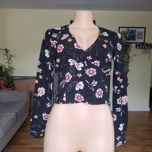 Women's Revamped Floral Long Sleeve Top